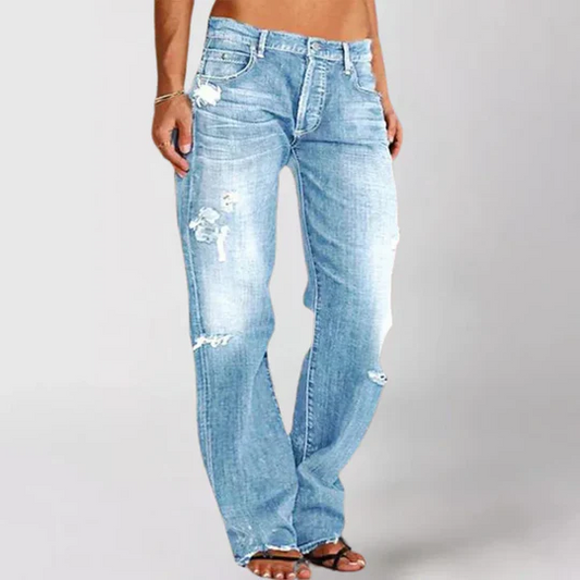 Diana - Lösa jeans med vid passform för kvinnor