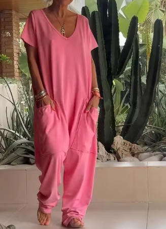 Xenia - Streetwear Mode Nya Lösa Jumpsuits