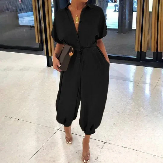 Estelle - Tryckt jumpsuit dam
