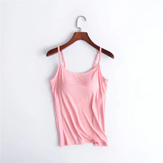 Lillian - Elegant topp med integrerad beh