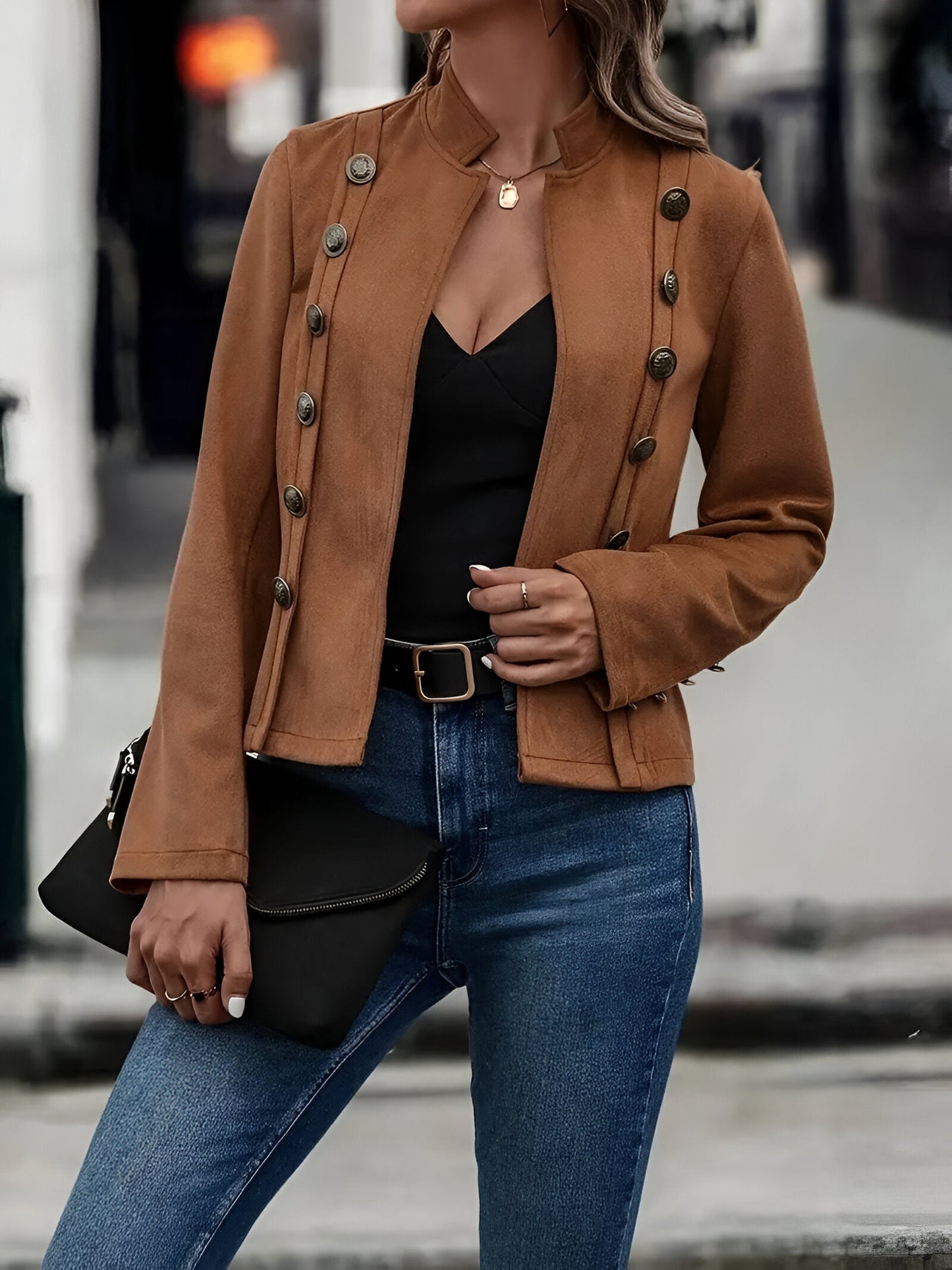 Johanna | Dubbelknäppt vintagejacka