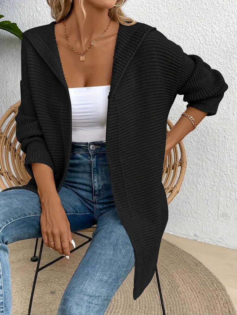 Nami - Mysig och elegant cardigan med huva