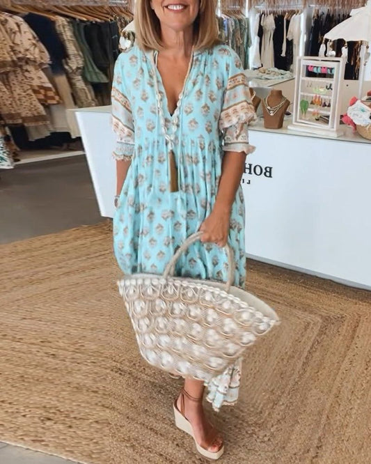 Catherine | Stilren Boho Sommarklänning