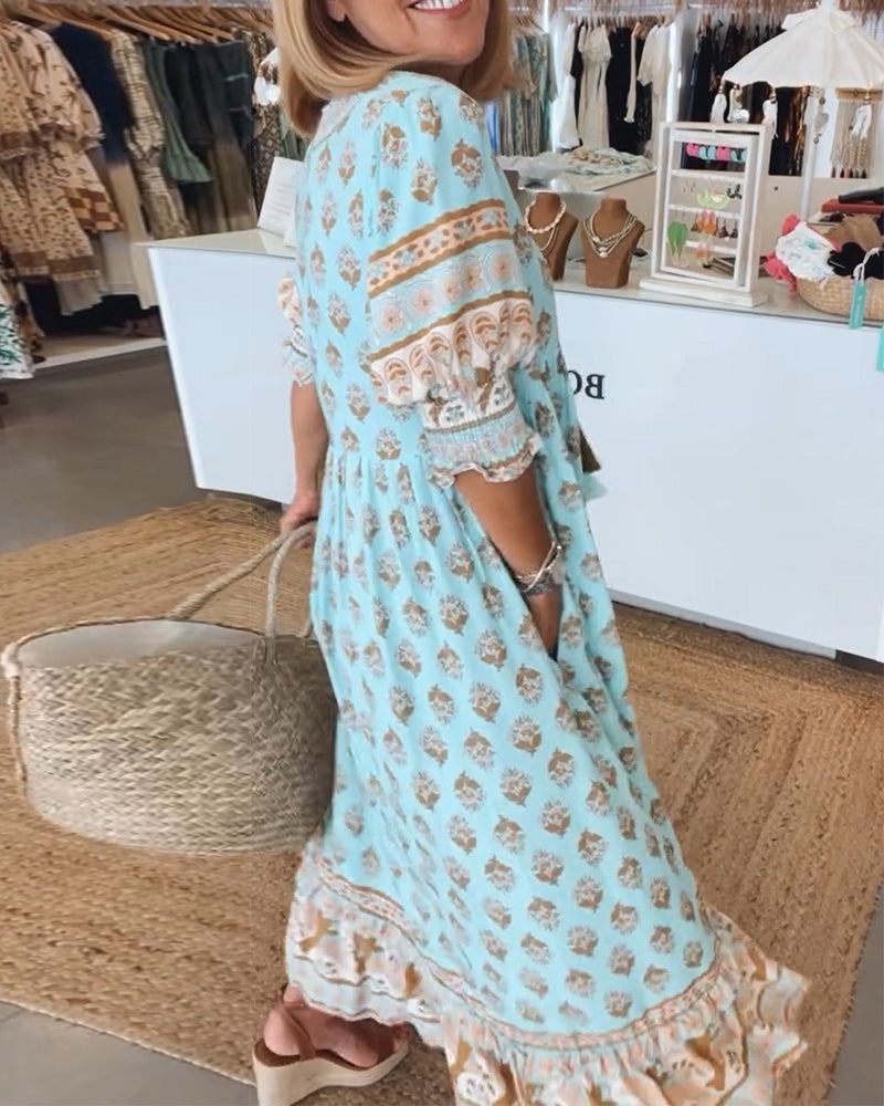 Catherine | Stilren Boho Sommarklänning