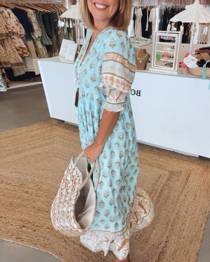 Catherine | Stilren Boho Sommarklänning