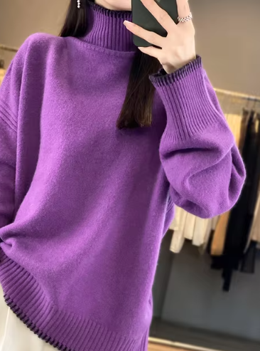 Nadine - Turtleneck-jumper mode löst