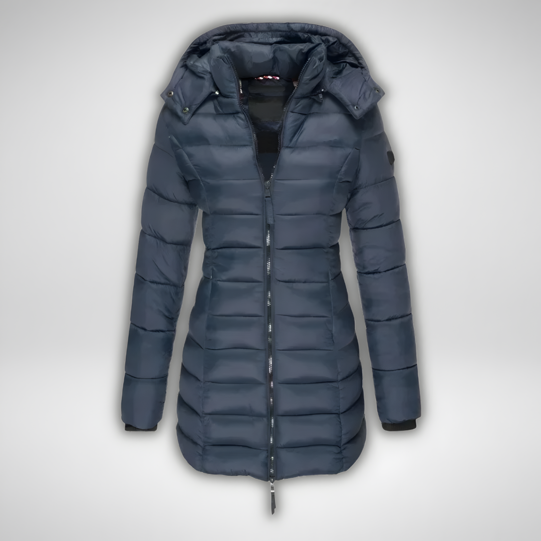 Elise | Elegant vinterjacka med praktiska fickor