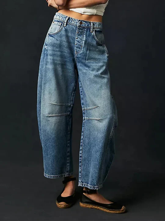 Bertha - Löst sittande jeansbyxor