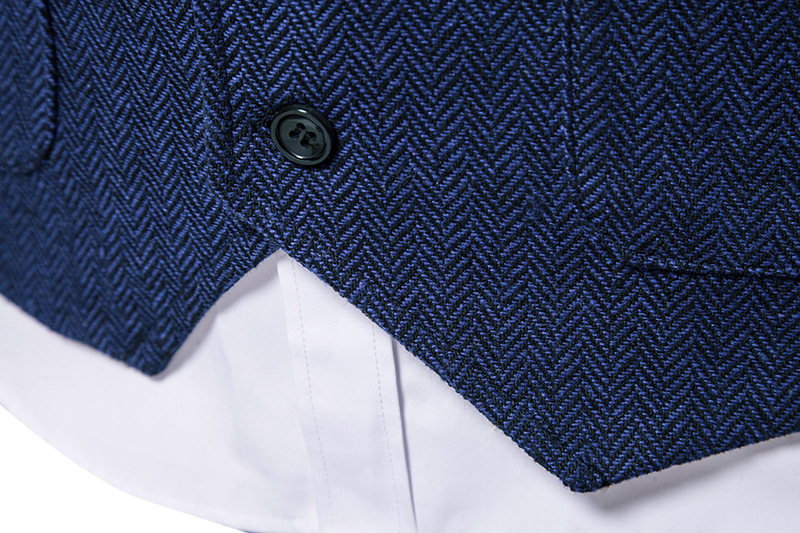 Mårten | Elegant herrväst med stilrena sidofickor