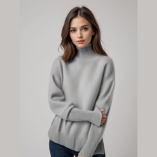 Josefin | Lyxig Cashmere Polotröja