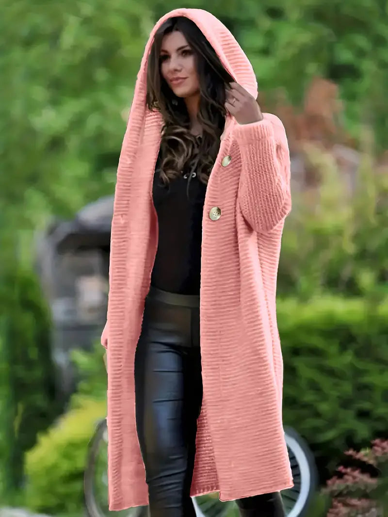 Rea - Robust långärmad cardigan