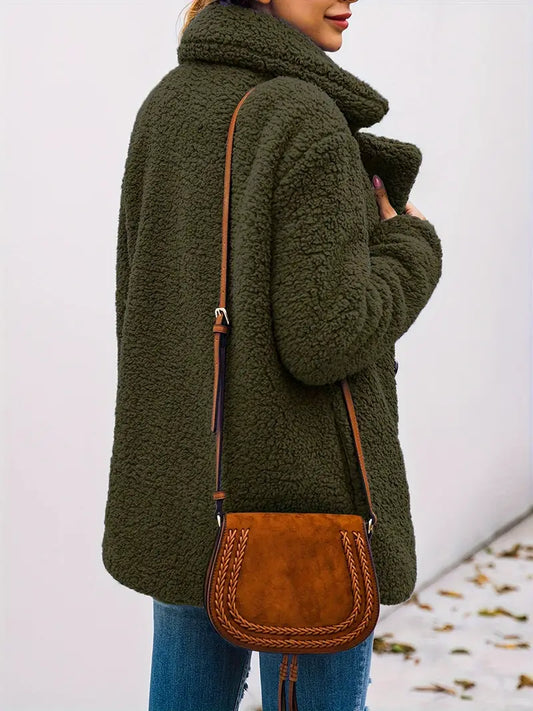 Sacha | Lyxig teddyjacka för den kalla årstiden