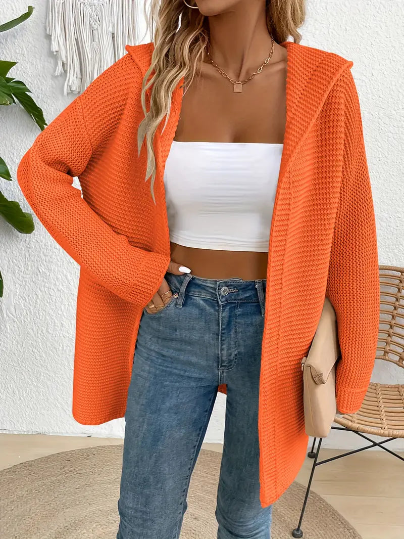 Nami - Mysig och elegant cardigan med huva