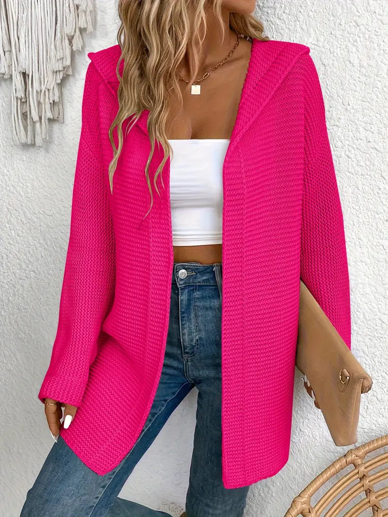 Nami - Mysig och elegant cardigan med huva