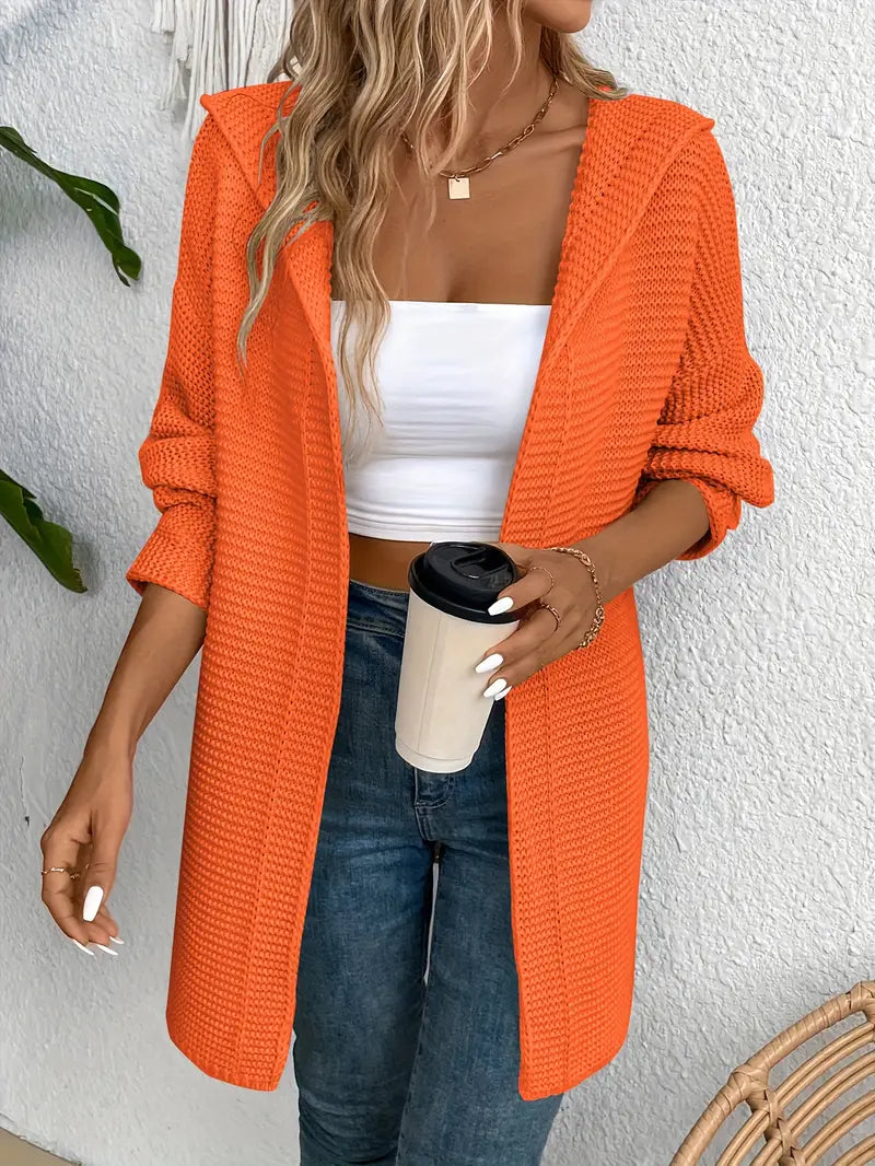 Nami - Mysig och elegant cardigan med huva