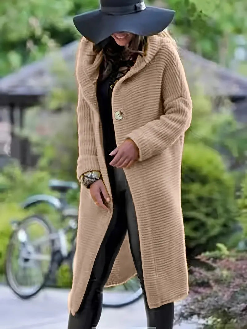 Rea - Robust långärmad cardigan