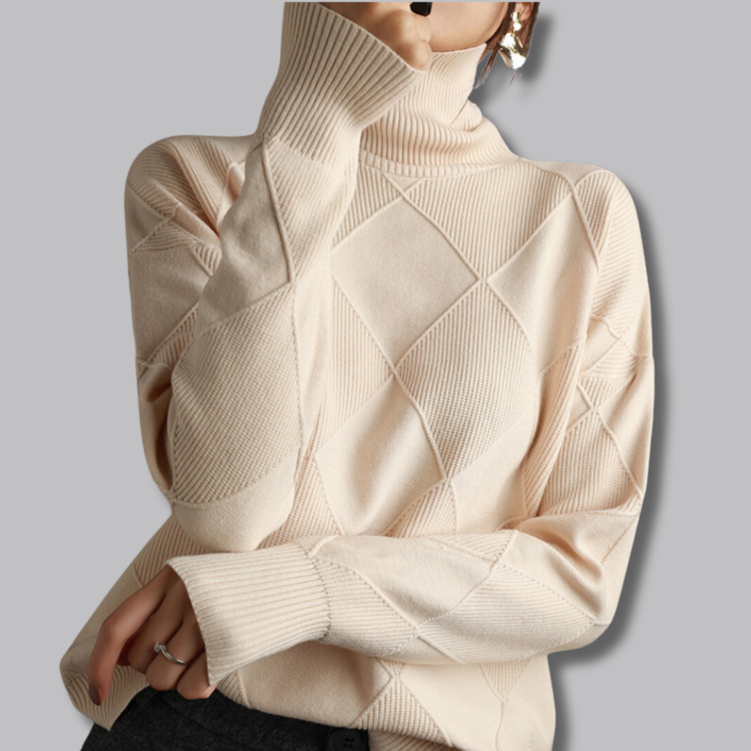 Olivia™ | Varm och lyxig polotröja