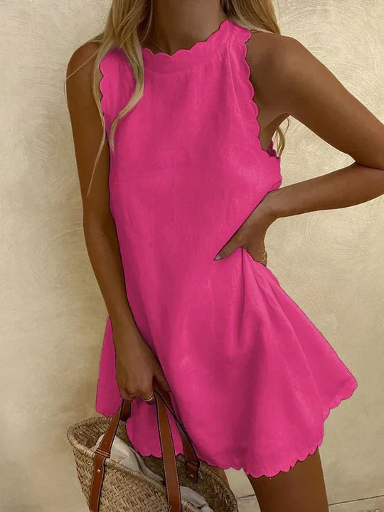 Connie - Bekväm A-linjeformad miniklänning