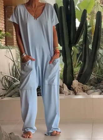 Xenia - Streetwear Mode Nya Lösa Jumpsuits
