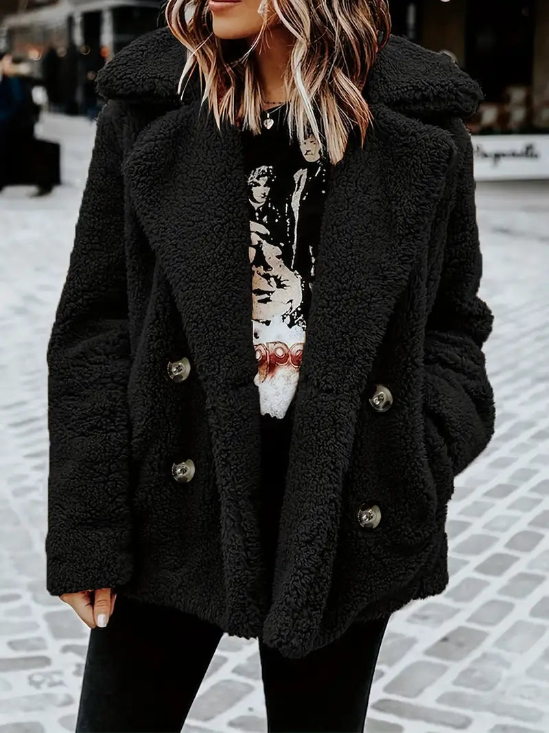 Sacha | Lyxig teddyjacka för den kalla årstiden