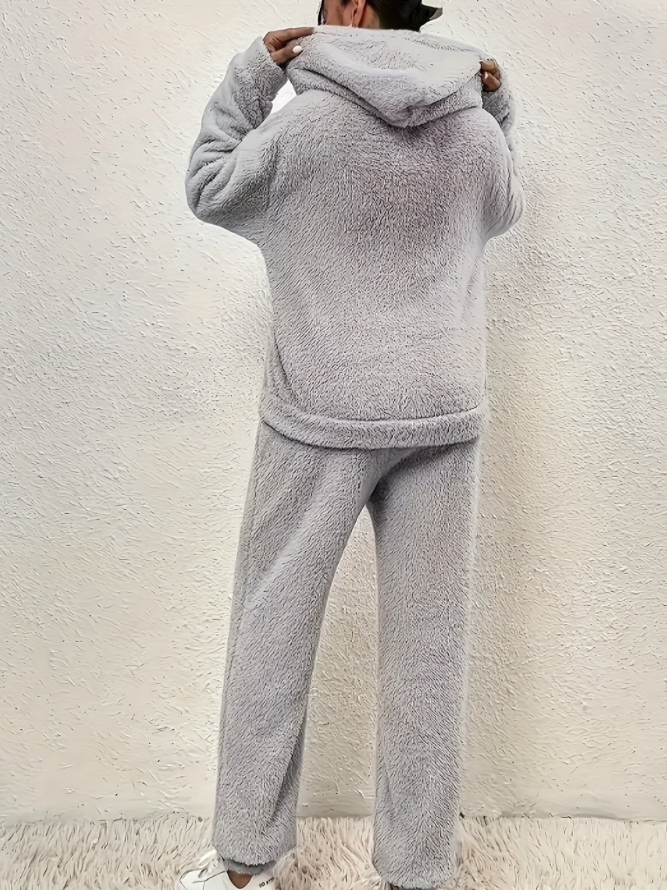 Frida | Mysigt tvådelat vinterset med hoodie