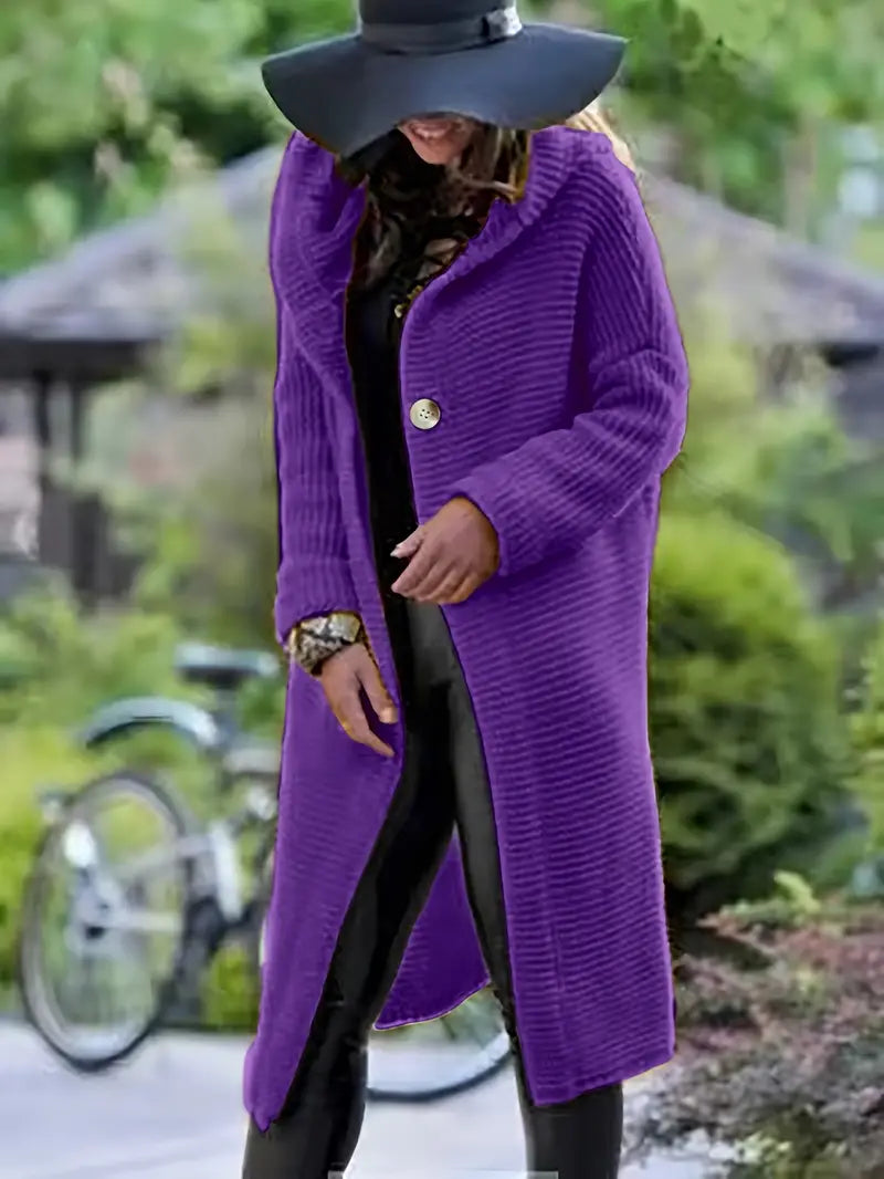 Rea - Robust långärmad cardigan