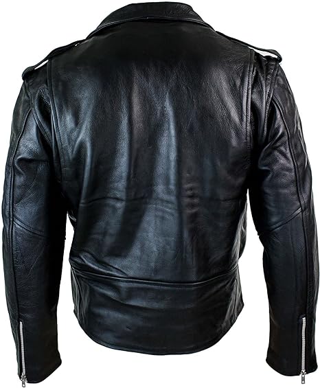 Sam | Klassisk och stilren skinnjacka för vintern