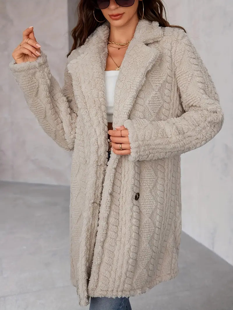 Sidney | Kappa med dubbel pälskrage