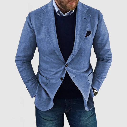 Milo | Klassisk Blazer Med Tidlös Design För Herr