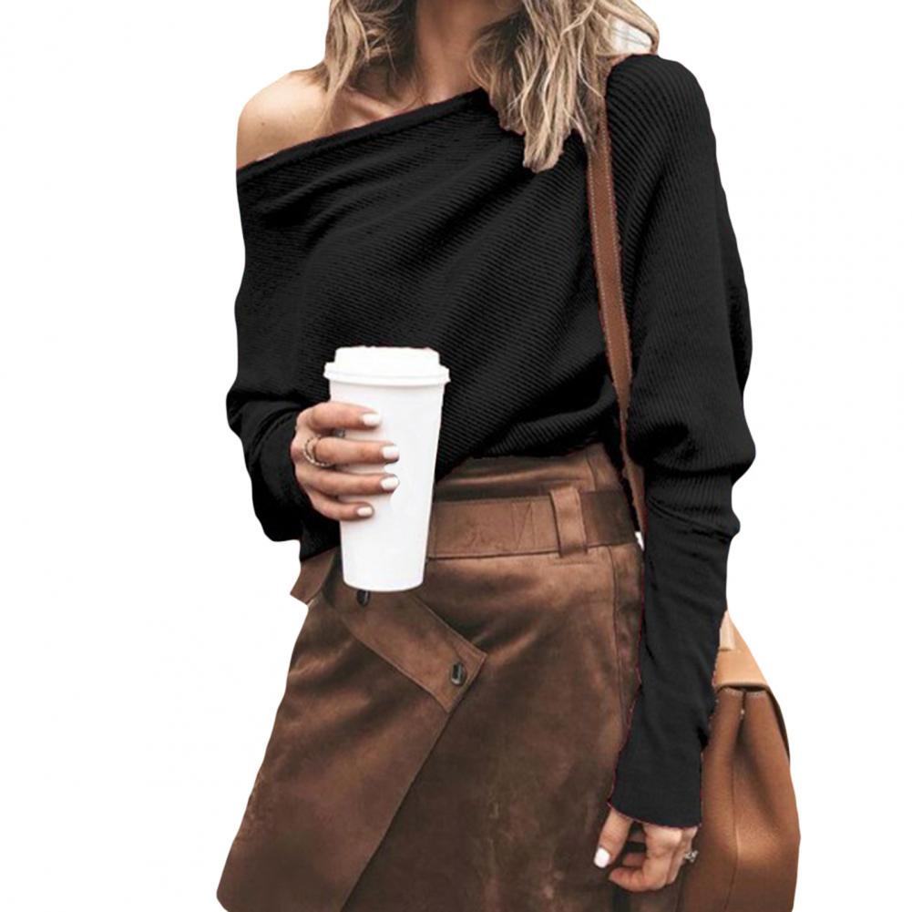 Ulrike | Stickad elegant mjuk blus