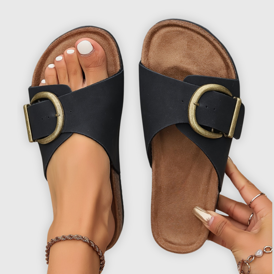 Ingeborg | Soft Glide Komfortsandaler för Bekväma Steg hela Dagen