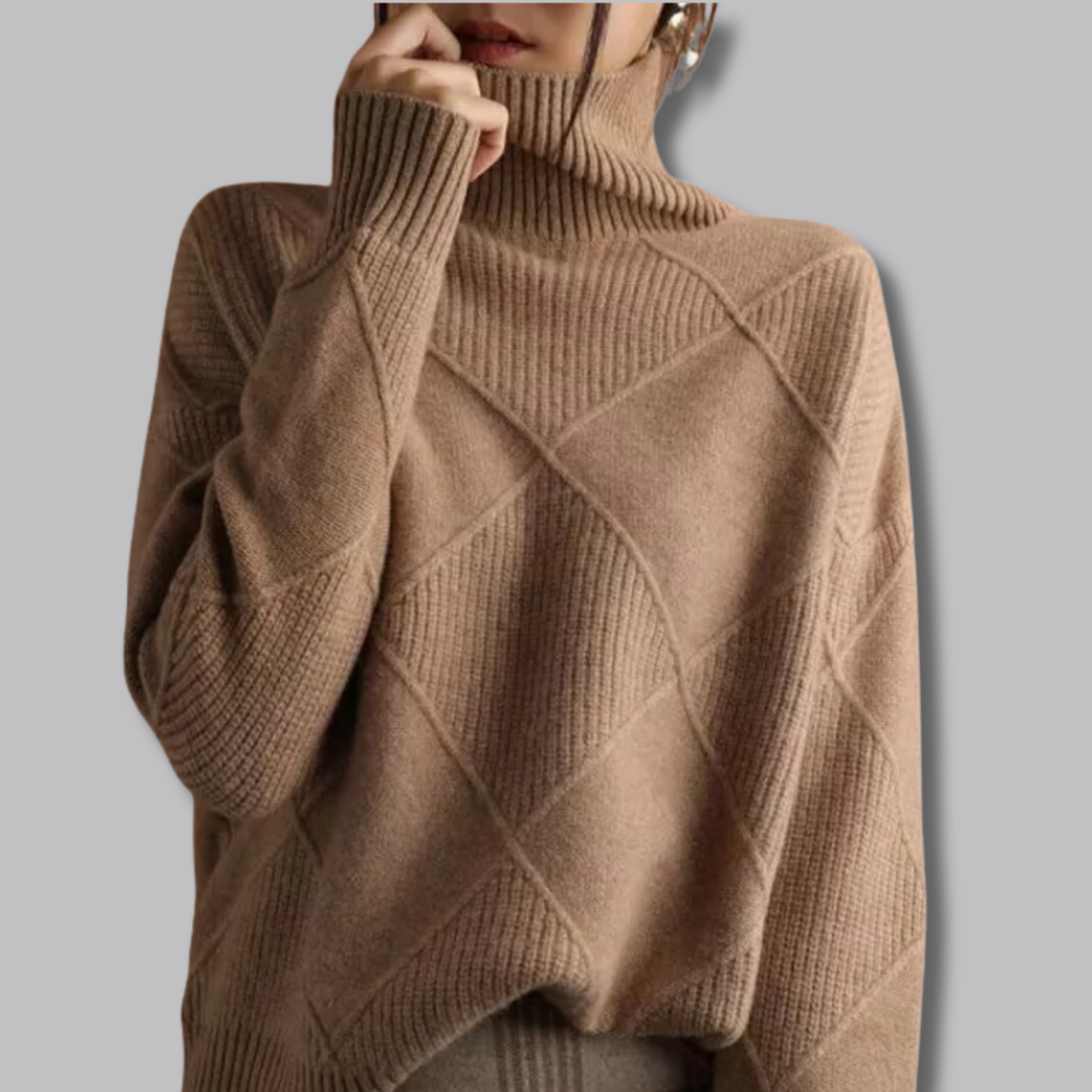 Olivia™ | Varm och lyxig polotröja