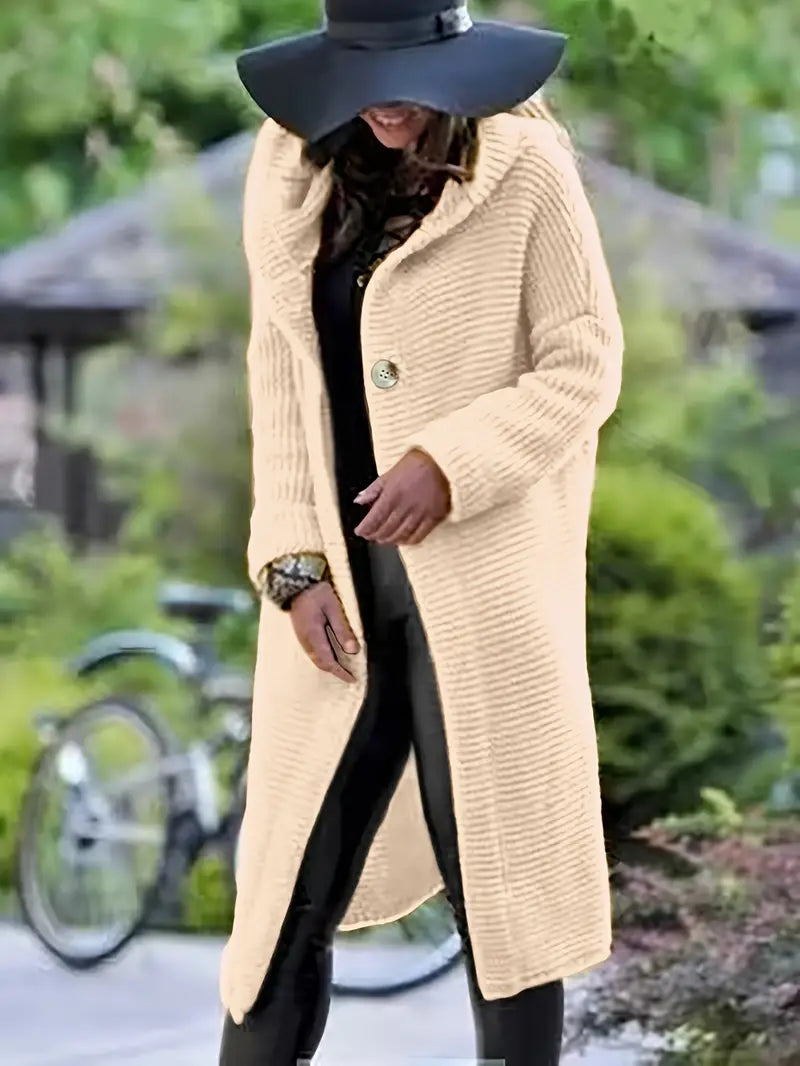 Rea - Robust långärmad cardigan