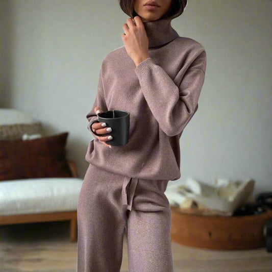 Isabelle | Lyxigt och mångsidigt cashmere set för kvinnor