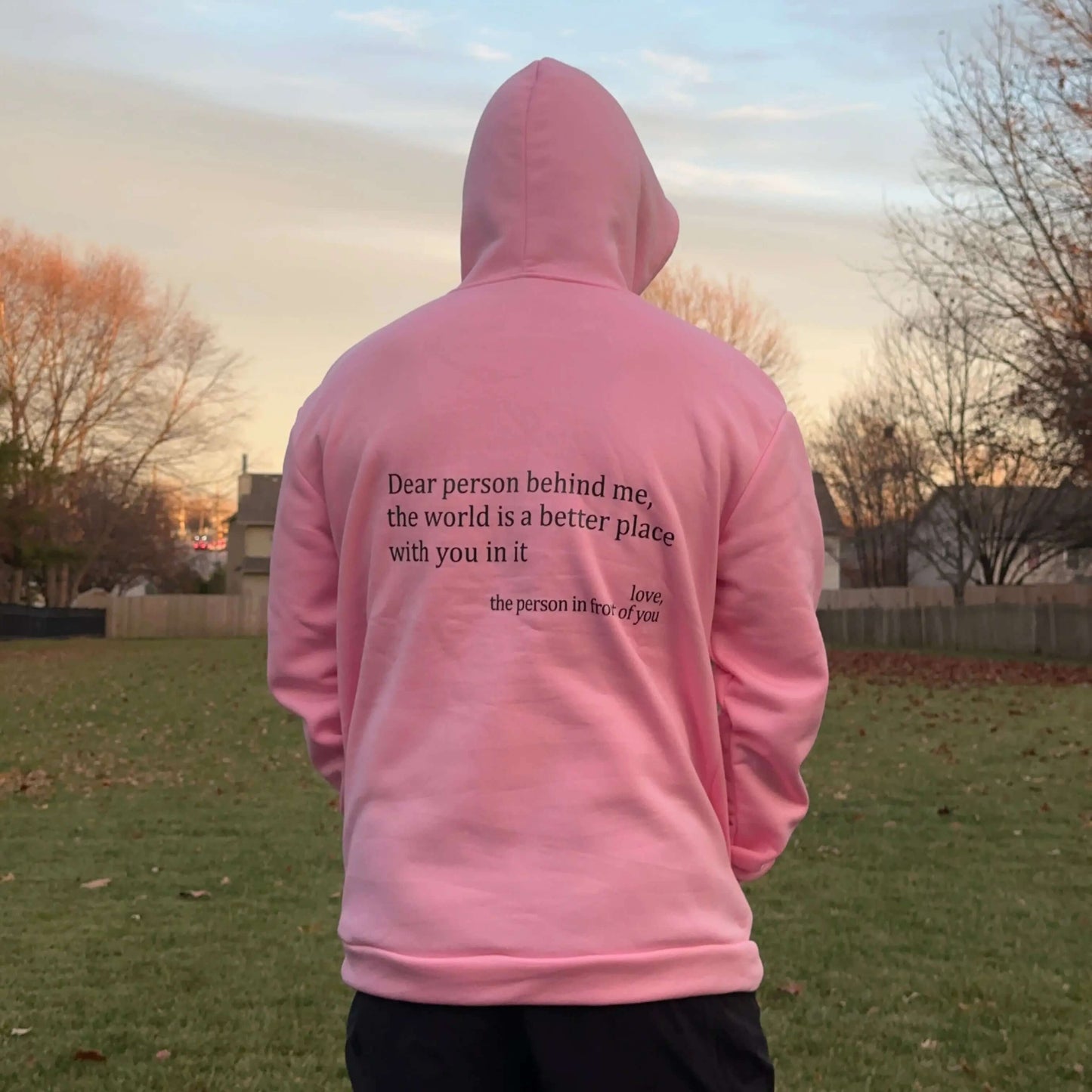 Lars | Inspirerande Unisex Hoodie med Positivt Budskap