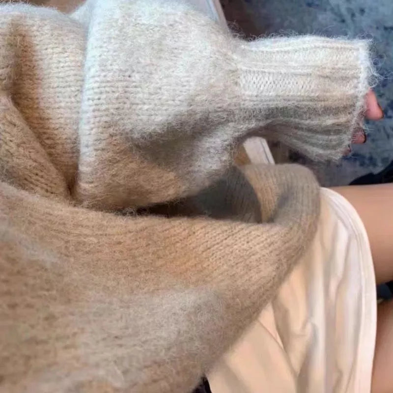 Brooke - Varm tjock cardigan