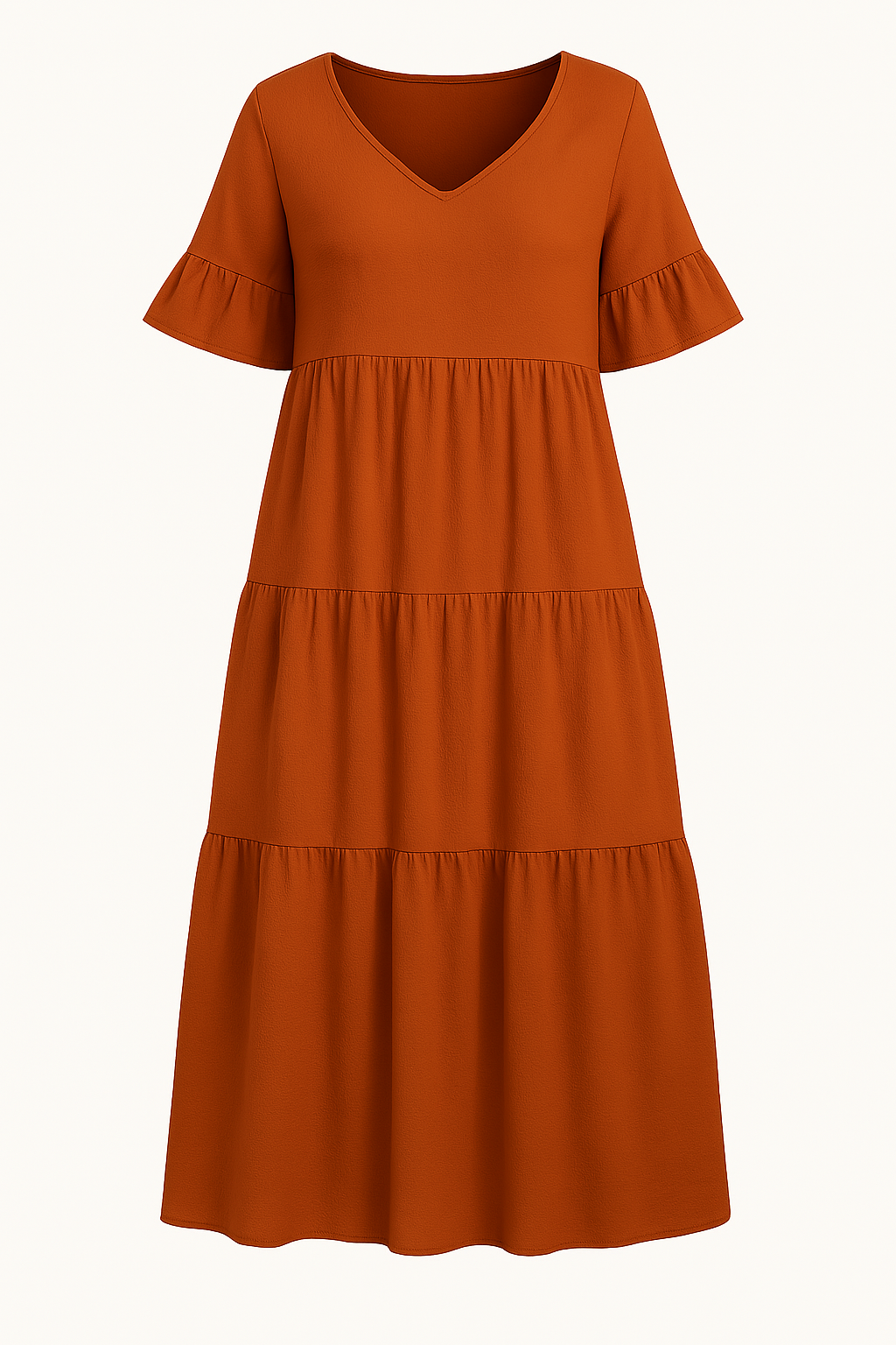 Annecy | V-Ringad Klänning Med Skulpterande Midja