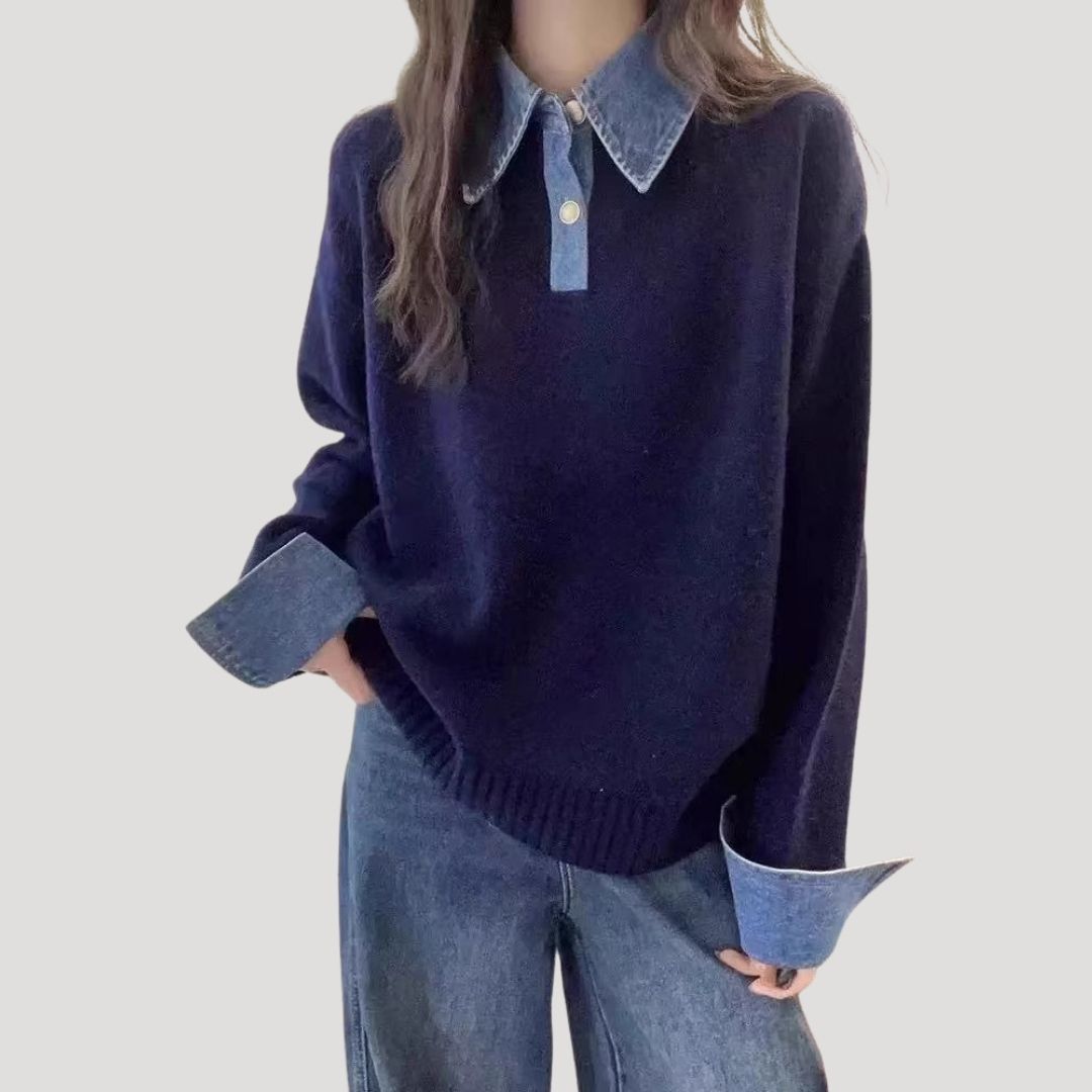 Freja | Chunky Stickad Överdimensionerad Vintertröja