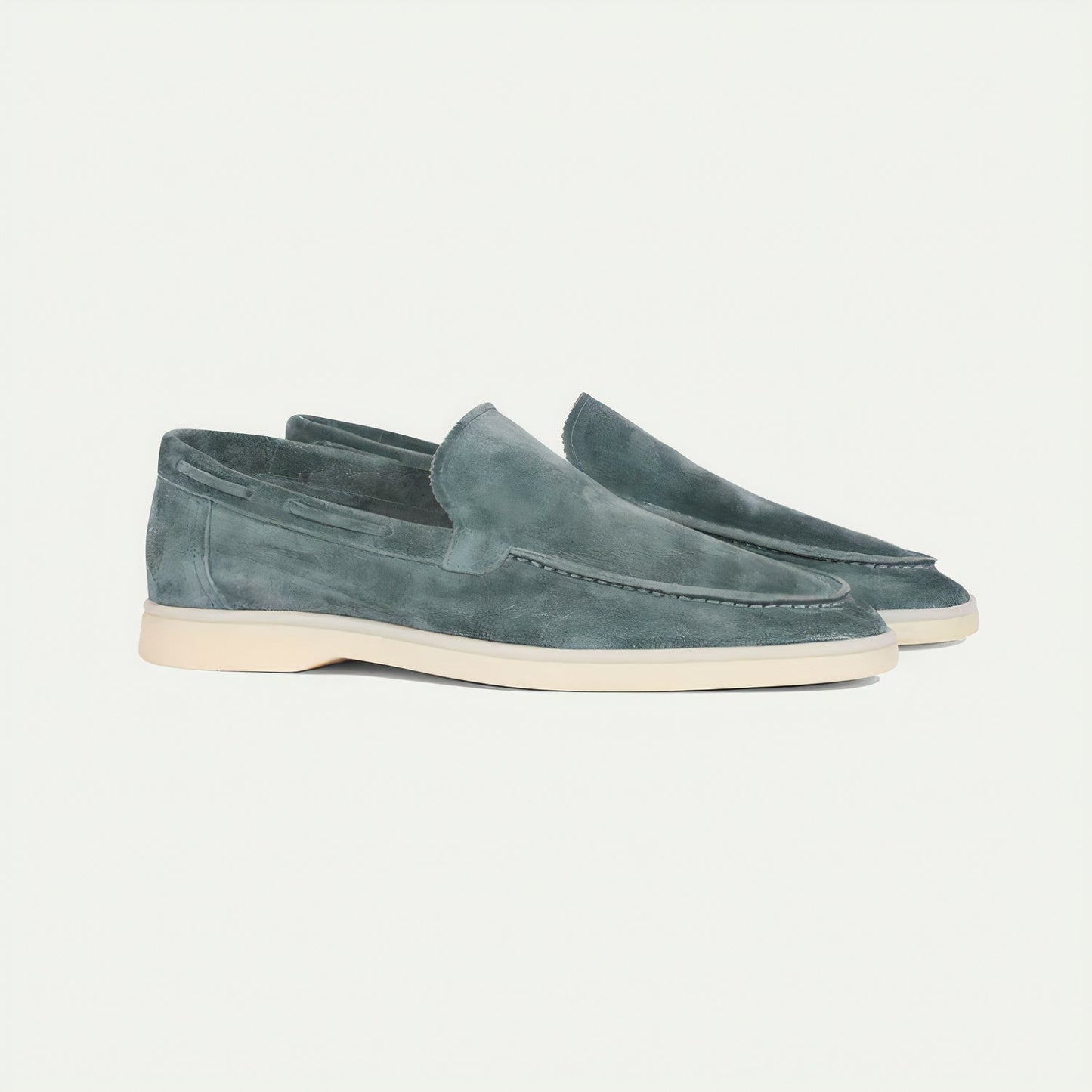 Elmar - Klassiska loafers i mocka för herr