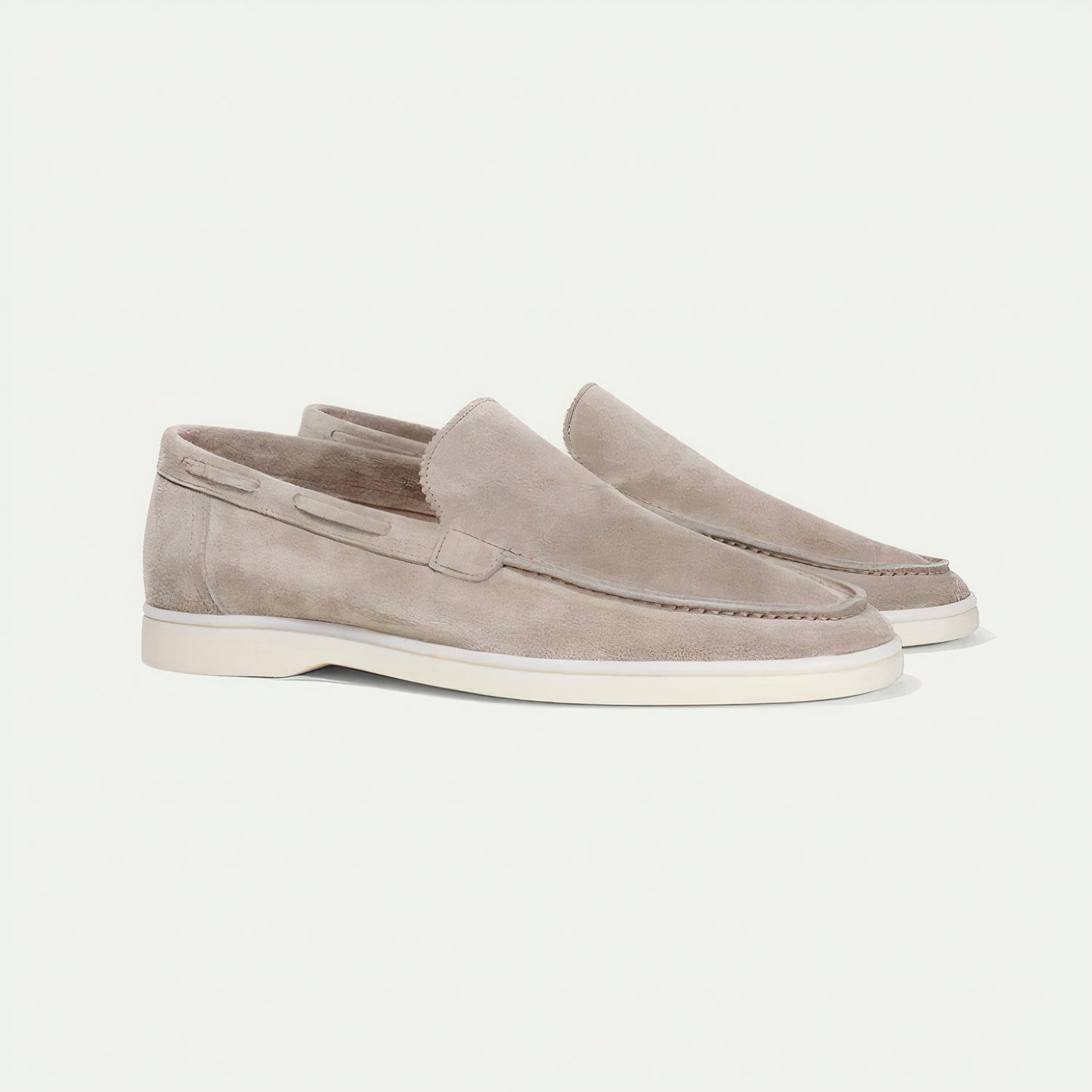 Elmar - Klassiska loafers i mocka för herr