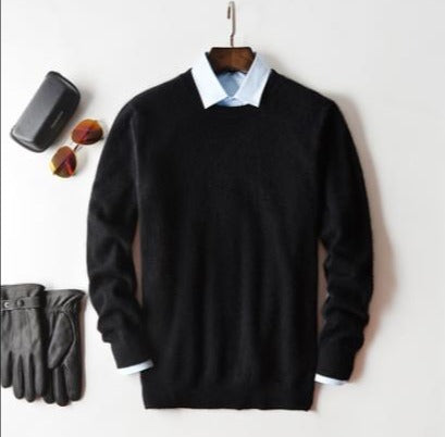 Elvin | Klassisk cashmeretröja för herrar med tidlös design