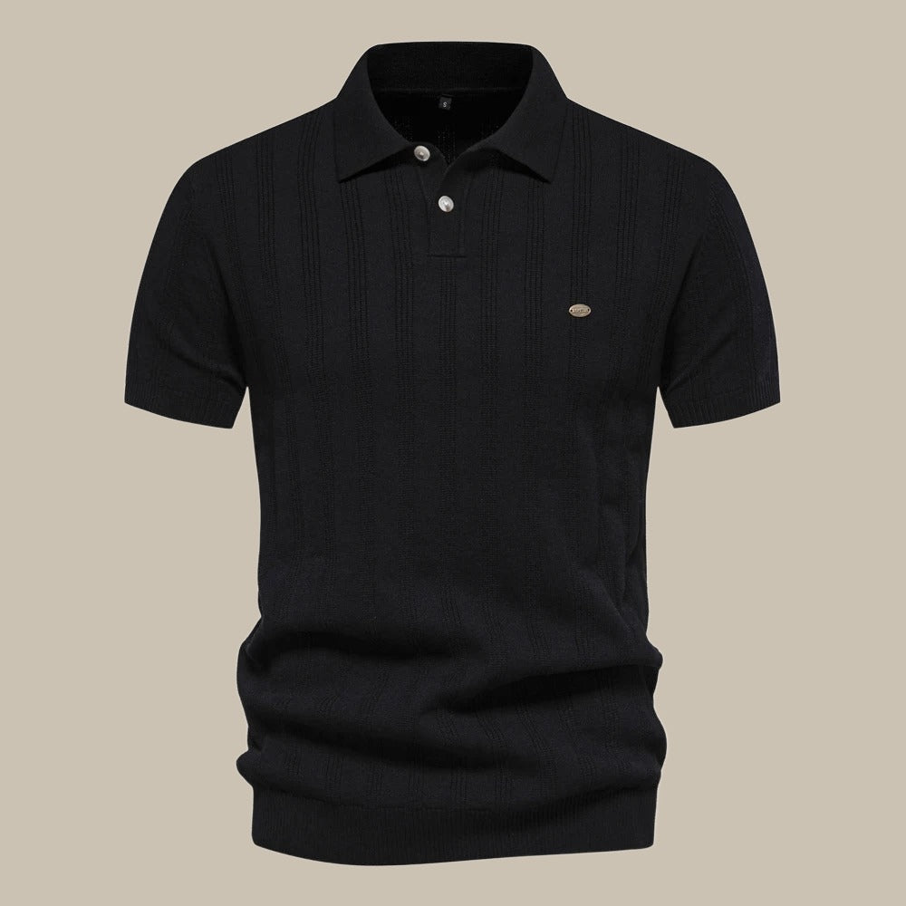 Marco | Herr Merino Ull Polo T-shirt Korta Ärmar