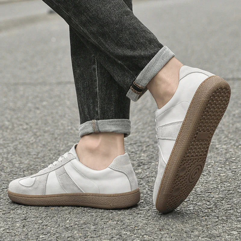 Adrian | Mocka Sneakers Med Robust Yttersula