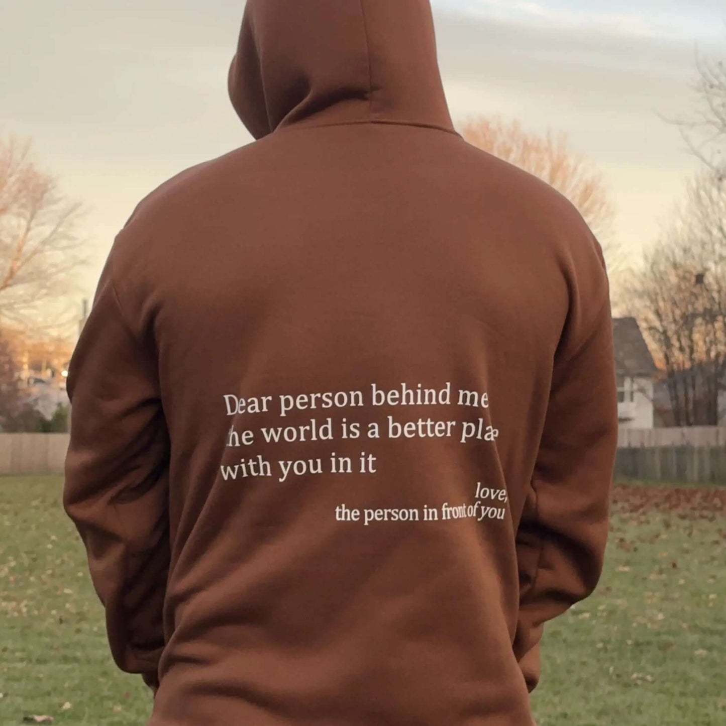 Lars | Inspirerande Unisex Hoodie med Positivt Budskap