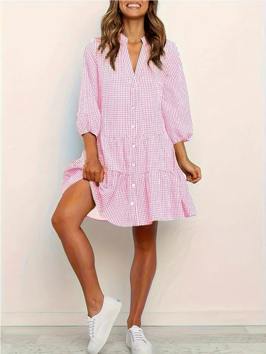 Ines | Charmig sommarklänning med romantisk touch