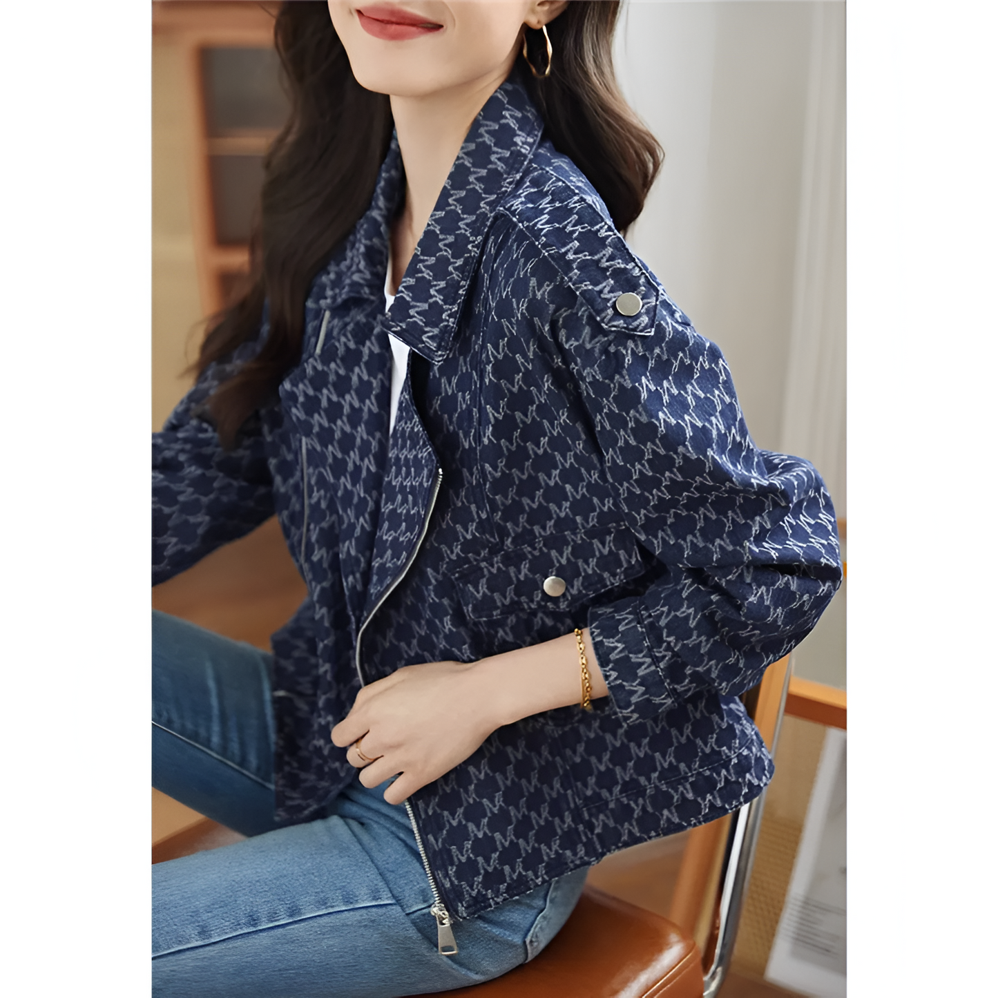 Sibylle | Enkel stil med en avslappnad jeansjacka