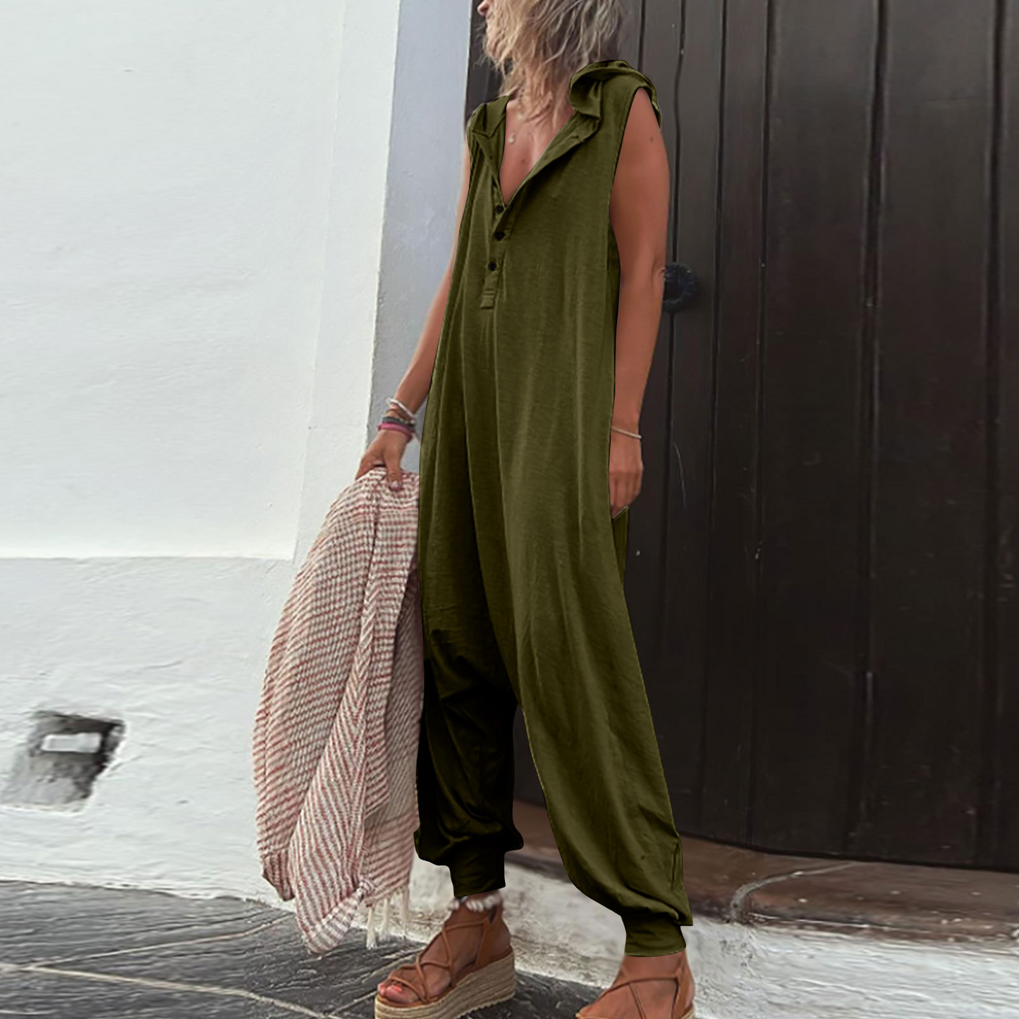Alissa - Jumpsuit för Boho-sommar