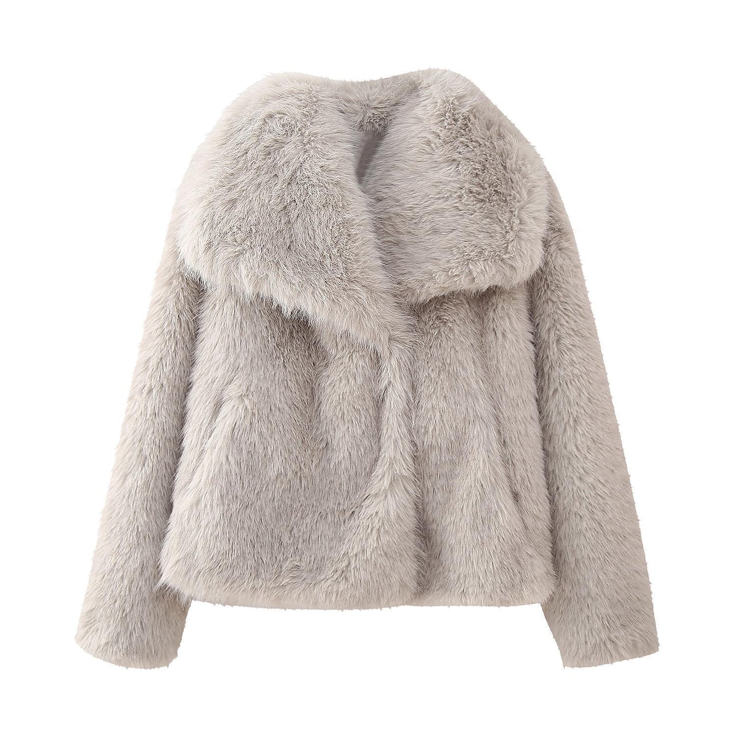 Olivia | Tidlös och Elegant Faux Fur Jacka