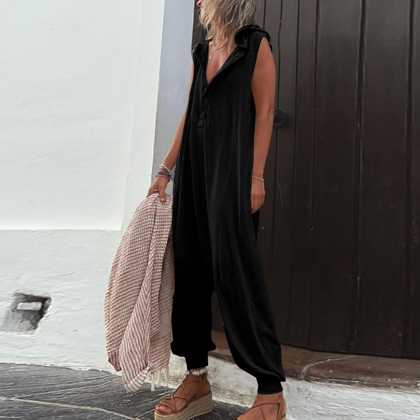 Alissa - Jumpsuit för Boho-sommar