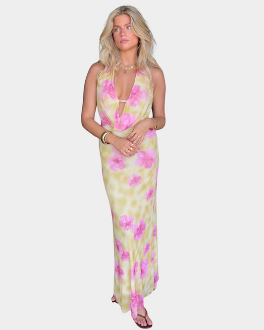 Sara | Somrig Maxiklänning Med Elegant Flöde